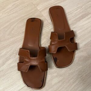 Hermes Oran Sandals size 10.5